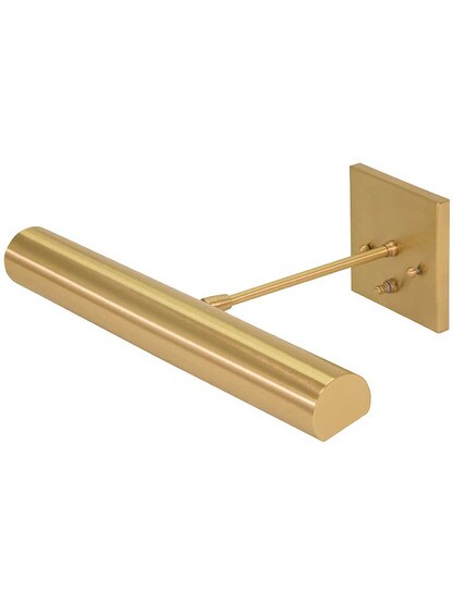 Contemporary Direct-Wire 16 inch Picture Light in Satin Brass.